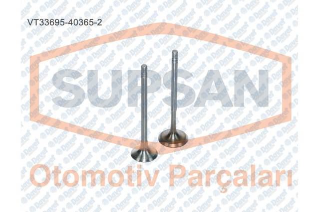 SUPSAN VT-33695-40365-2 Subap Emme+Eksoz (In-8 Ex-8)  Golf V-Vi Passat Jetta Tiguan Scirocco 1.4tsi 16v 122bg/140bg/160bg (Caxa-Cava-Bmy-Cavd-Blg) - Golf Iv Bora 1.4 16v (Ahw-Akq) - Polo 1.6 16v (Arc) - Audi A2 1.4 16v (Aua)